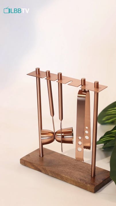 Bar Tool Accessories Set- Copper
