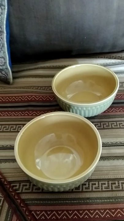 Buy These Gorgeous Rustic Green Ceramic Bowls From The Earth Store